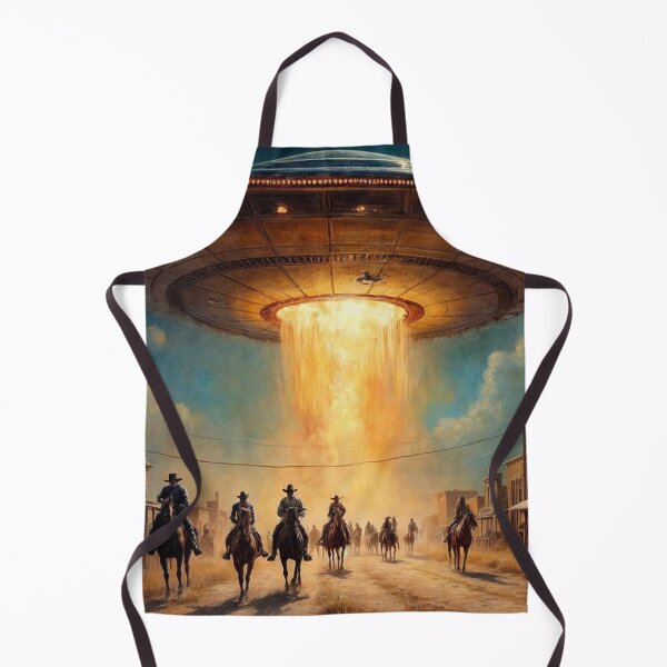 Item preview, Aliens Landing in the Wild West designed and sold by M-Y-A-R-T-.