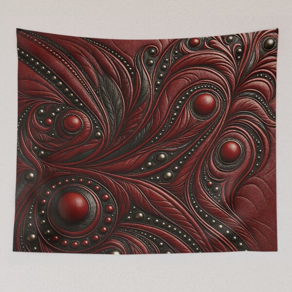 Item preview, Crimson Emboss designed and sold by Kaleidoscope Print.