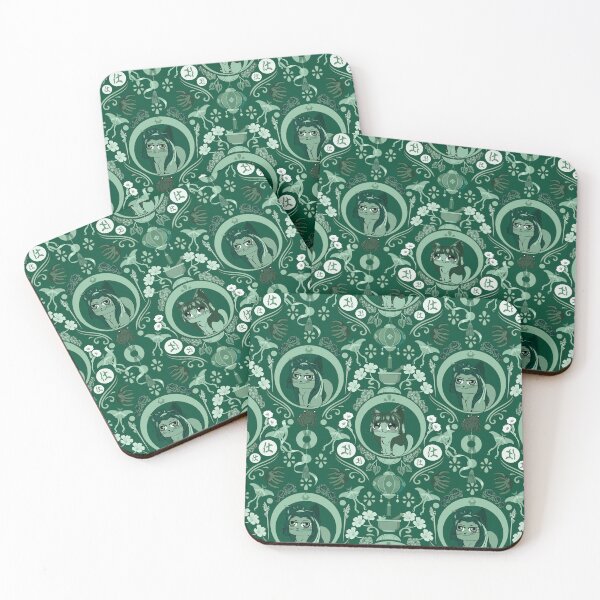 Item preview, Maomeows (Green)  designed and sold by Hailey Suits.