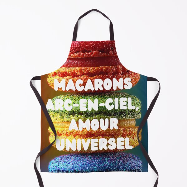 Item preview, LGBT Rainbow Macarons - Activist Treat "Rainbow Macarons, Universal Love" designed and sold by EM-AIART.