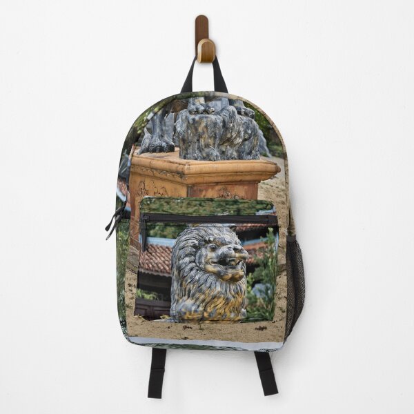 Item preview, Carved lion watching over a sacred pagoda designed and sold by franck380.