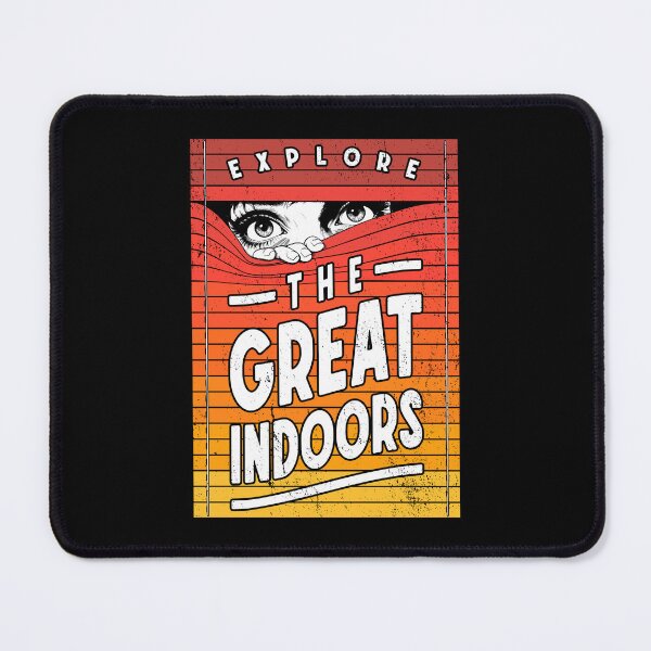 Item preview, Explore The Great Indoors Shy Indoorsy Introvert Girl designed and sold by GrandeDuc.