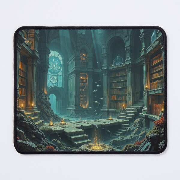 Item preview, The Sunken Library of Secrets designed and sold by DiceWay.