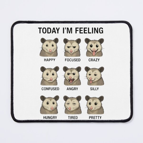 Item preview, Opossum Emotions Today Im Feeling designed and sold by Roman-Designer.