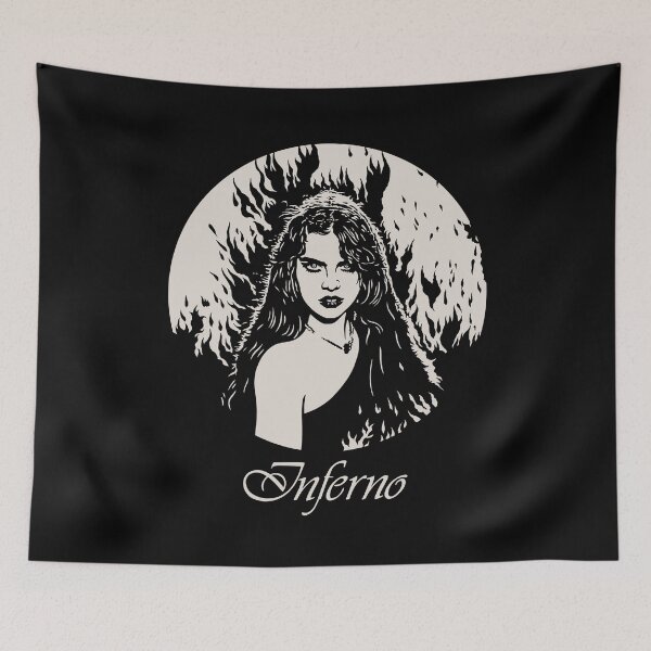 Item preview, INFERNO Horror de los 80 Dario Argento blanco designed and sold by LapinMagnetik.