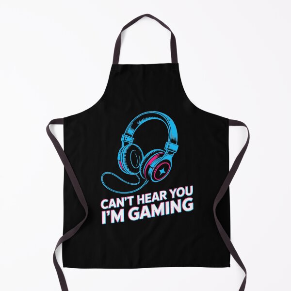 Item preview, Can't Hear You Funny Gamer Headset Neon Gaming Video Games designed and sold by w1ckerman.