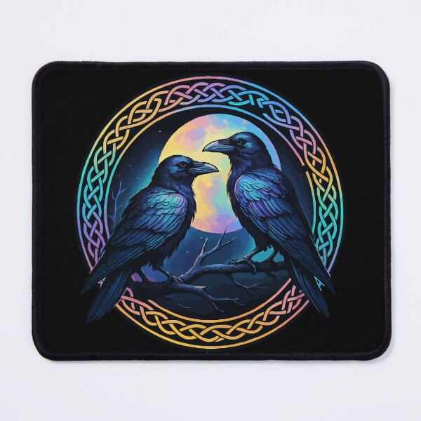 Item preview, Huginn And Muninn Ravens Norse designed and sold by TomFrontierArt.
