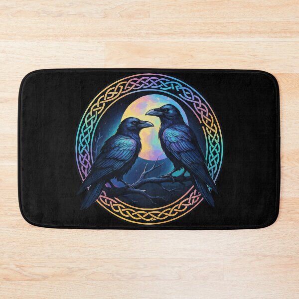 Item preview, Huginn And Muninn Ravens Norse designed and sold by TomFrontierArt.