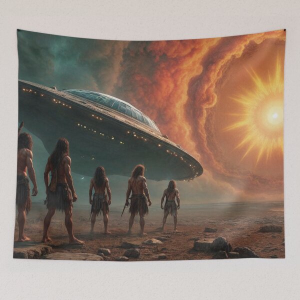 Item preview, Close Encounter in the Stone Age designed and sold by M-Y-A-R-T-.