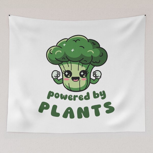 Item preview, Powered By Plants designed and sold by pinklamas.