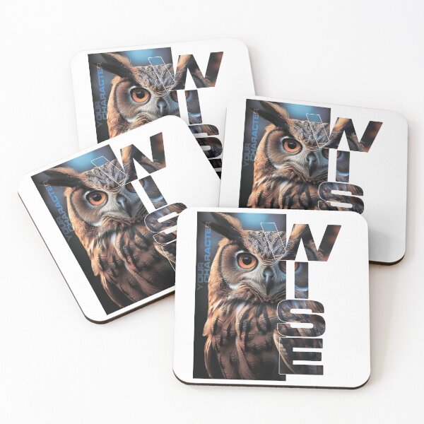 Item preview, The Silence of Wisdom: Character in Every Glance - Owl designed and sold by emilianaka.