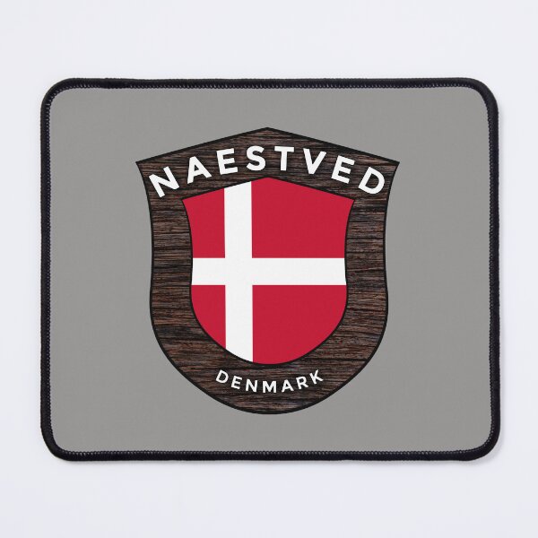 Item preview, Næstved Denmark Emblem Flag designed and sold by World Designs.