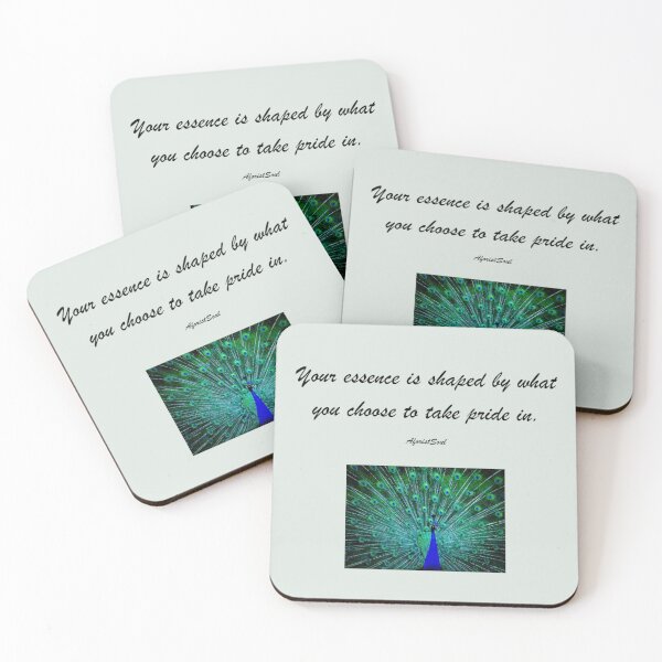 Item preview, Your Essence Is Shaped by What You Choose to Take Pride In – Philosophical Quote Design designed and sold by AforistSoul.
