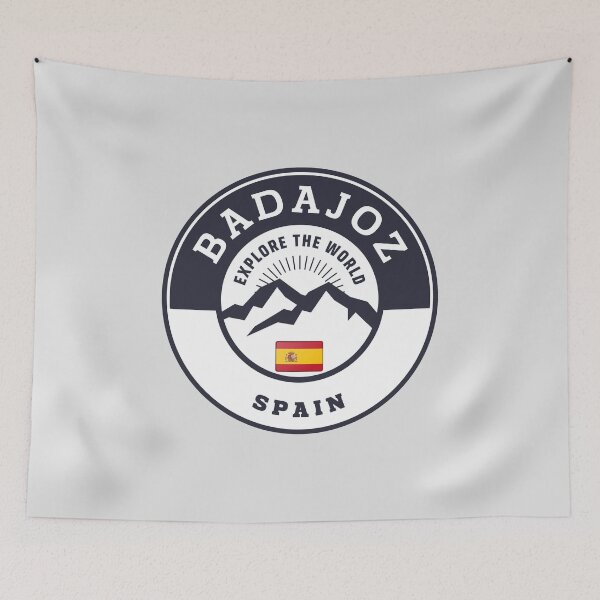 Item preview, Badajoz Spain Black and White Crest designed and sold by World Designs.