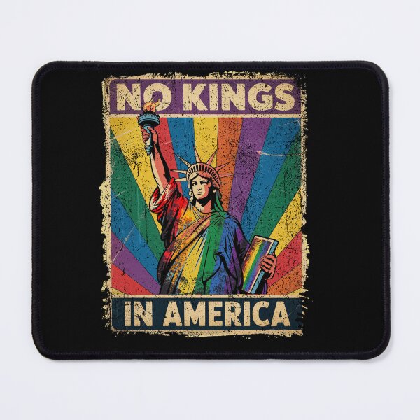 Item preview, No Kings in America LGBt pride designed and sold by PrettyInk.