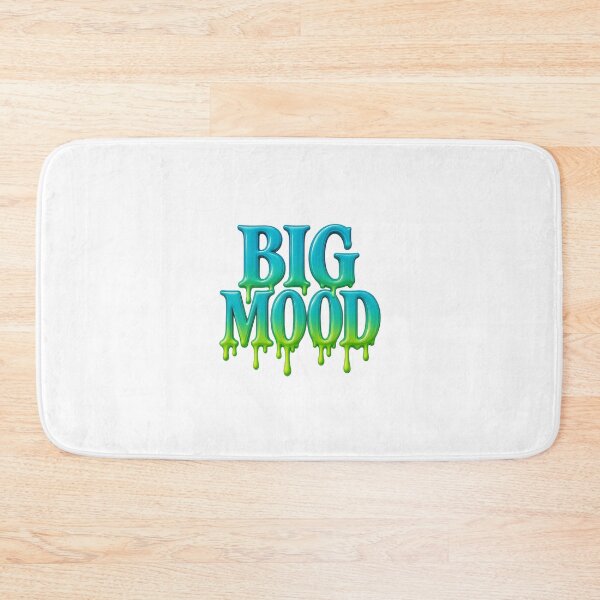 Item preview, Big Mood – Slimecore Drippy Text Sticker designed and sold by CaffeinatedCreatures.