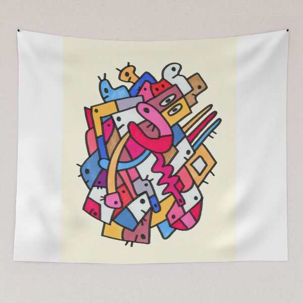 Item preview, Street art - Oh No! What happens! designed and sold by Tisfraai.