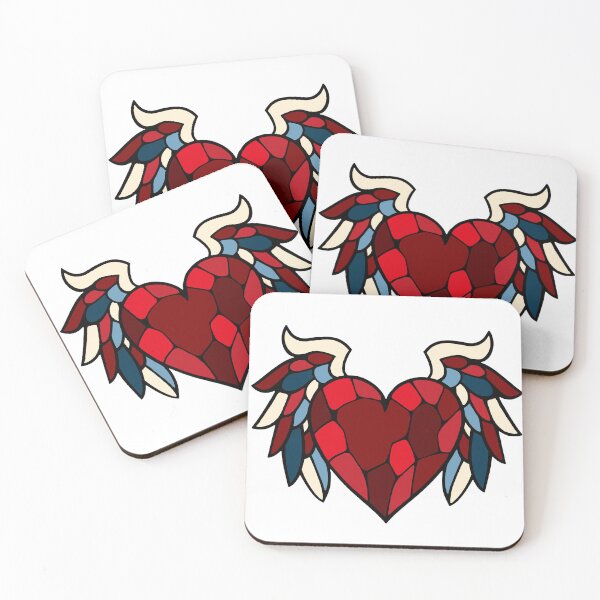 Item preview, Stained glass heart designed and sold by SpectrumShine.