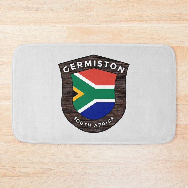 Item preview, Germiston South Africa Emblem Flag designed and sold by World Designs.