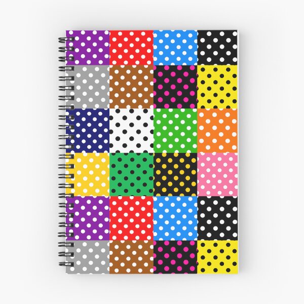 Item preview, Colorful Patchwork Polka Dots Pattern Design  designed and sold by PatternTitan.