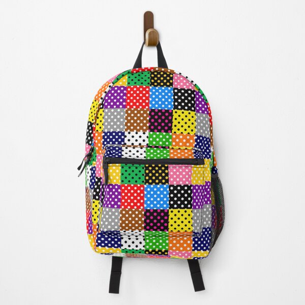 Item preview, Colorful Patchwork Polka Dots Pattern Design designed and sold by PatternTitan.