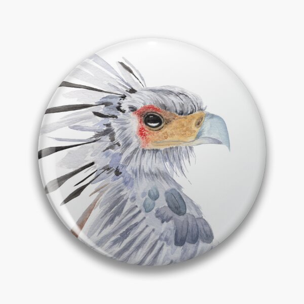 Item preview, Secretary bird designed and sold by KJartboutique.