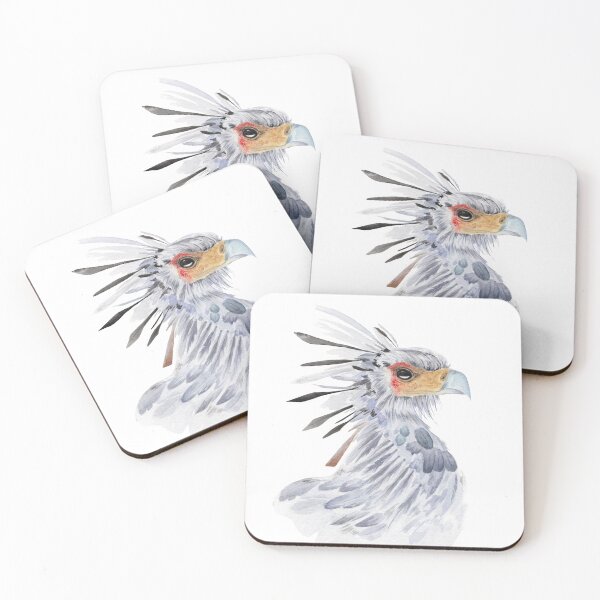 Item preview, Secretary bird designed and sold by KJartboutique.
