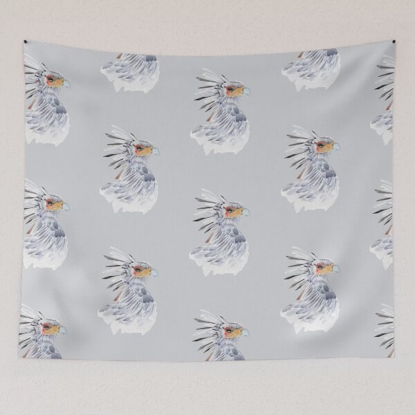 Item preview, Secretary bird designed and sold by KJartboutique.