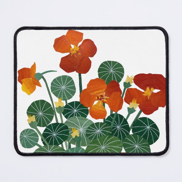 Item preview, Nasturtiums in a pot designed and sold by Studio Moo Designs.