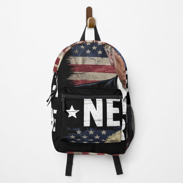 Item preview, Trump Mug Shot Never Surrender Pro Trump American flag designed and sold by Nekusa.