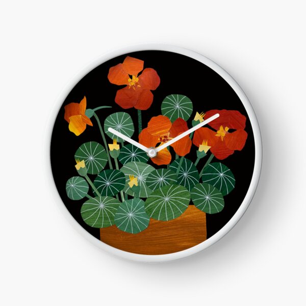 Item preview, Orange Nasturtiums in a Pot designed and sold by Studio Moo Designs.