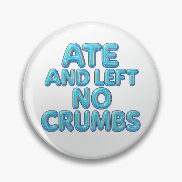 Item preview, Ate and Left No Crumbs – Slay Mode Sticker designed and sold by CaffeinatedCreatures.