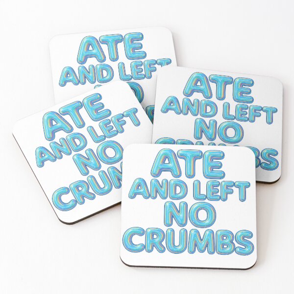 Item preview, Ate and Left No Crumbs – Slay Mode Sticker designed and sold by CaffeinatedCreatures.