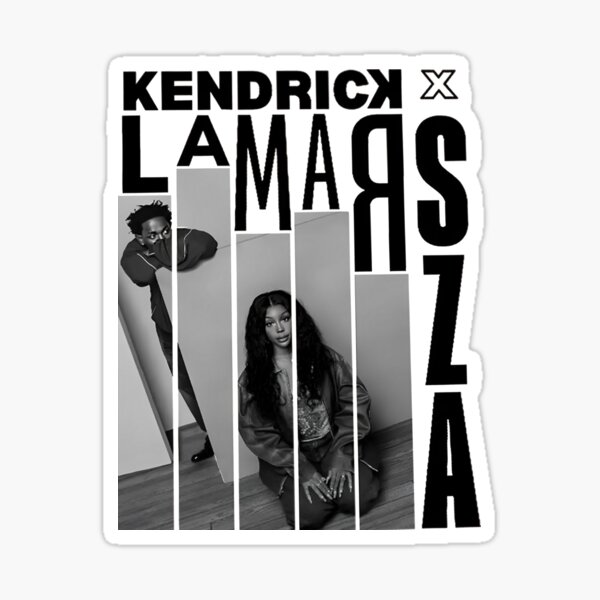Aperçu de l'œuvre Tournée Kendrick Lamar & SZA créée et vendue par Tiar-Kin.