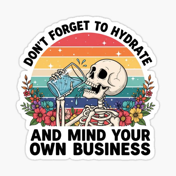 Artikel-Vorschau von Totenkopf-Kaffee-Hydratation und Kümmere dich um dein Geschäft. Lustiges, freches Zitat-SVG-Design. Kleidung mit schwarzem Humor!, designt und verkauft von KeingArt.