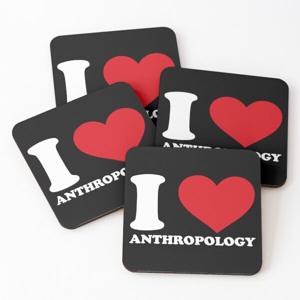 Item preview, I love Anthropology – Anthro Fan white Design designed and sold by EmeraldeaArt.