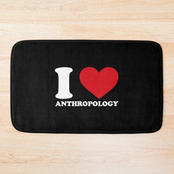 Item preview, I love Anthropology – Anthro Fan white Design designed and sold by EmeraldeaArt.
