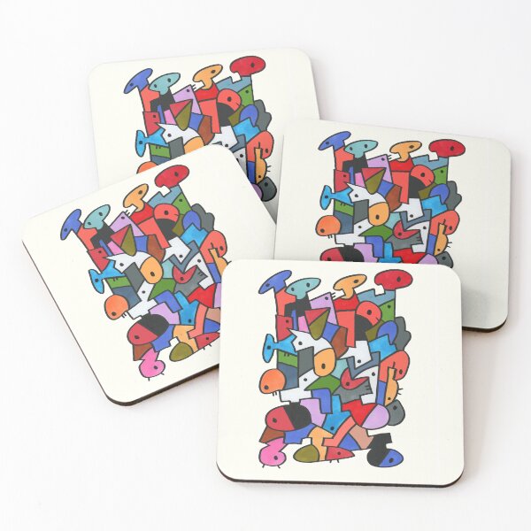 Item preview, Street art - Figures looking out for you designed and sold by Tisfraai.