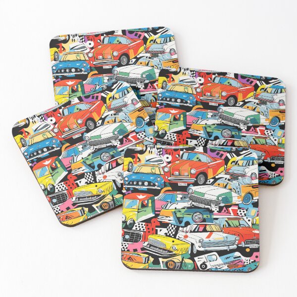 Item preview, Colourful Motors: A Throwback to Urban Cool designed and sold by mittie101.