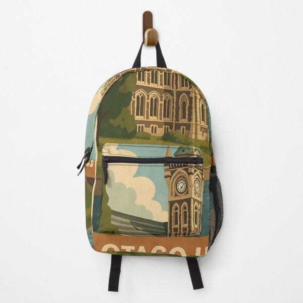Item preview, Otago University Clocktower by River in Dunedin, NZ designed and sold by Aryabek.