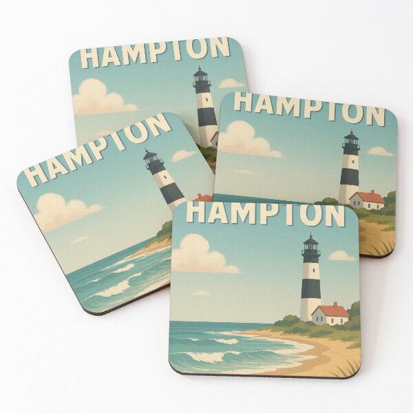 Item preview, East Hampton Seaside with Lifeguard Hut and Coastal Path designed and sold by Aryabek.