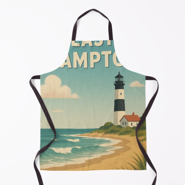 Item preview, East Hampton Seaside with Lifeguard Hut and Coastal Path designed and sold by Aryabek.