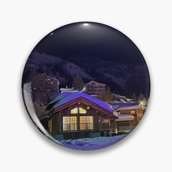 Item preview, Chalet by night in the Alpes designed and sold by Michael-Lawrenc.