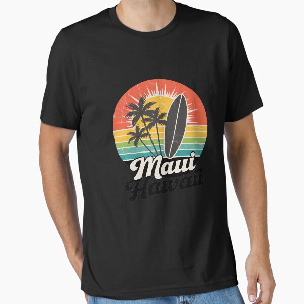 Item preview, Maui Hawaii Hawaiian Beach Surfing 70's Surf designed and sold by LuisFidalgo.