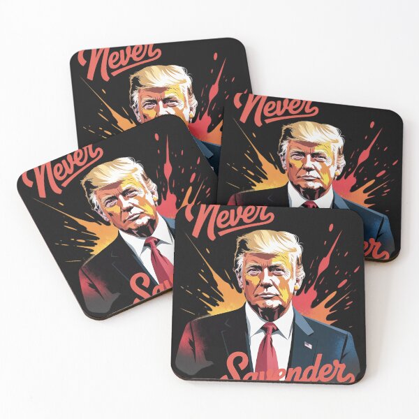 Item preview, Trump Never Surrender T Shirt for American Republican designed and sold by Nekusa.