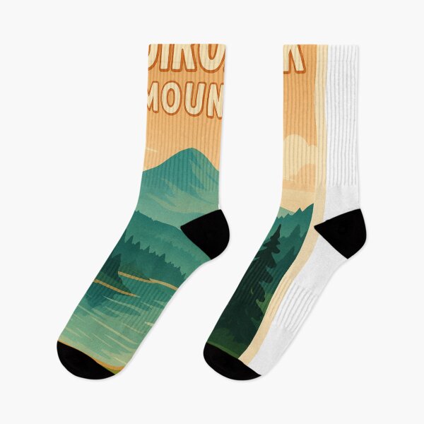 Item preview, Adirondack Lake and Mountains with Forested Slopes designed and sold by Aryabek.