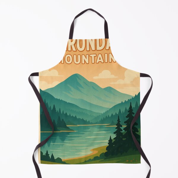 Item preview, Adirondack Lake and Mountains with Forested Slopes designed and sold by Aryabek.