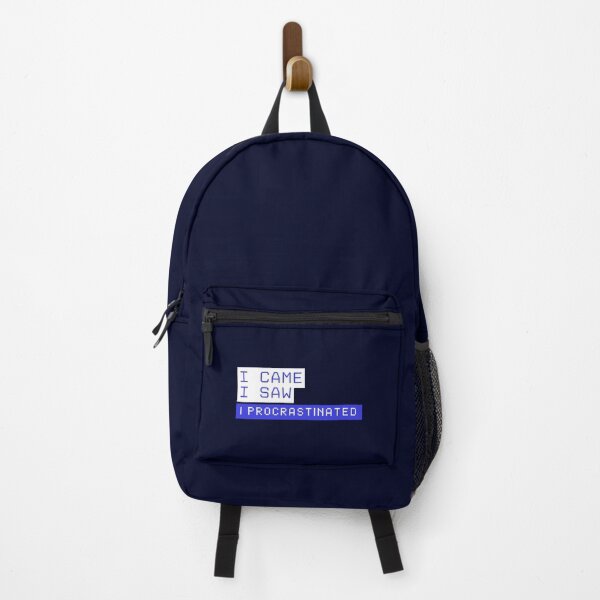 Item preview, I came, I saw, I procrastinated | Funny Overworked College Student designed and sold by beautyjan.