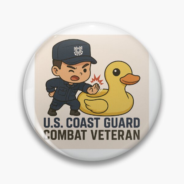 Item preview, U.S. Coast Guard Combat Veteran designed and sold by Sea Shanty Supply Co.