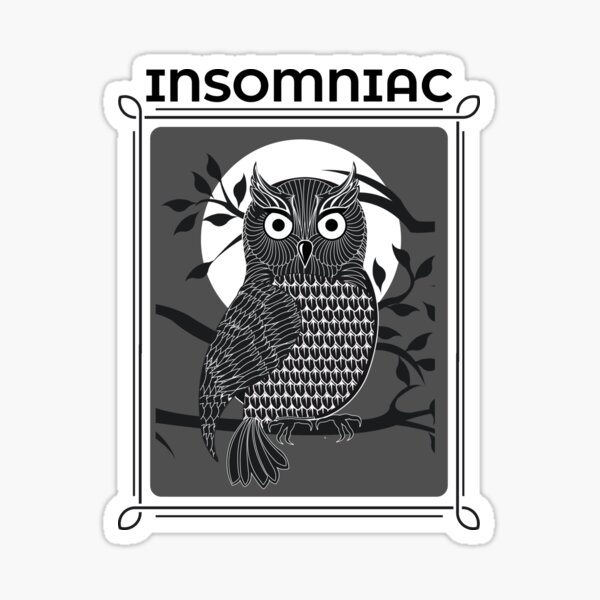 Item preview, INSOMNIAC designed and sold by Jaime Brash.
